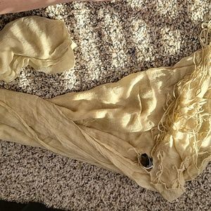 Yellow scarf